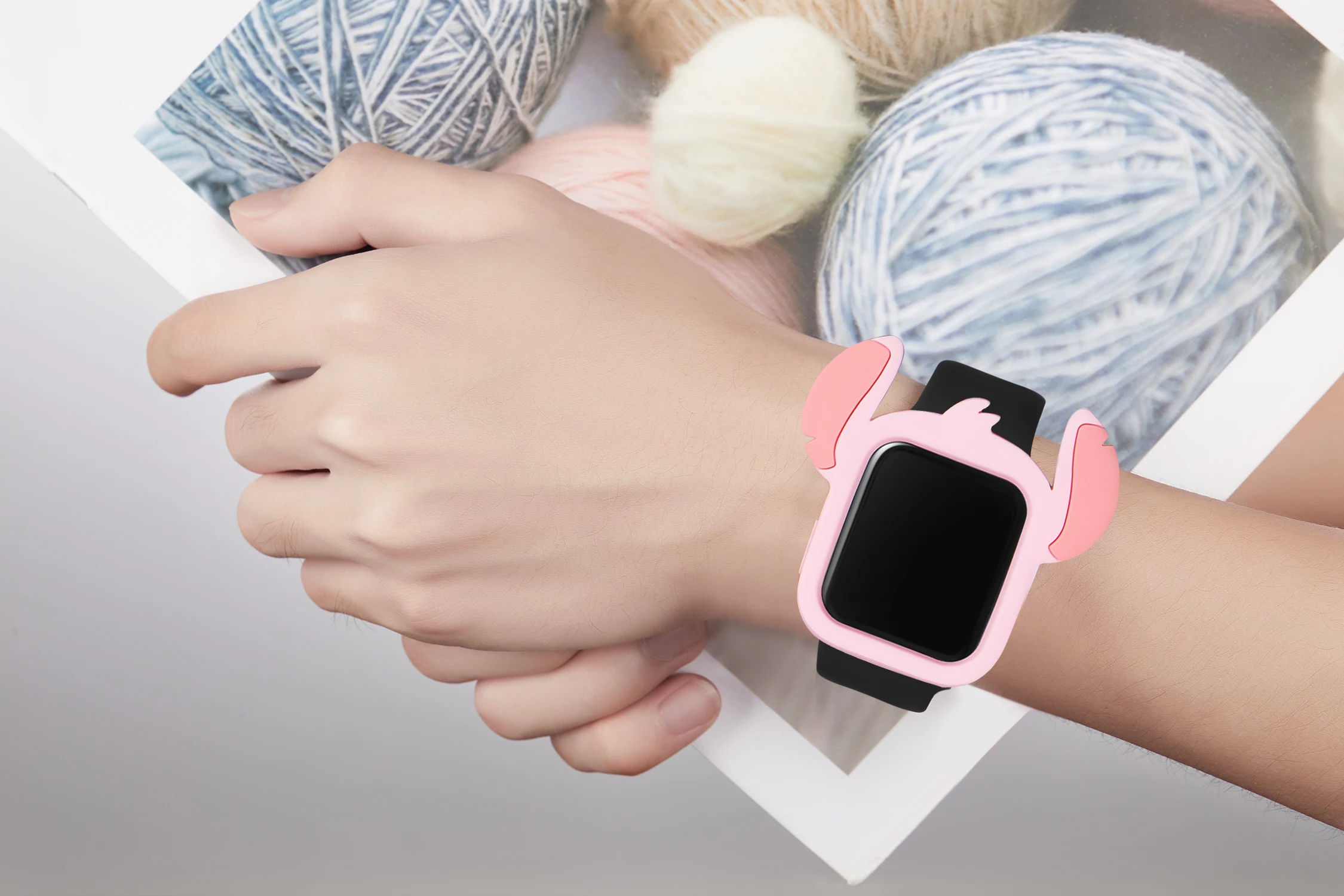 Чехол Serilabee Stitch для apple watch 4, 5, 40 мм, 44 мм, милый защитный тпу чехол s для iwatch series 4, 5