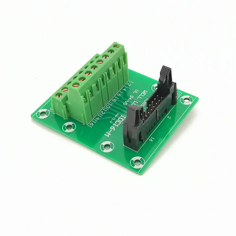 IDC16 2x8 штифтов 0 1 "штыревой секционный щит клеммный блок разъем.|terminal block|connector