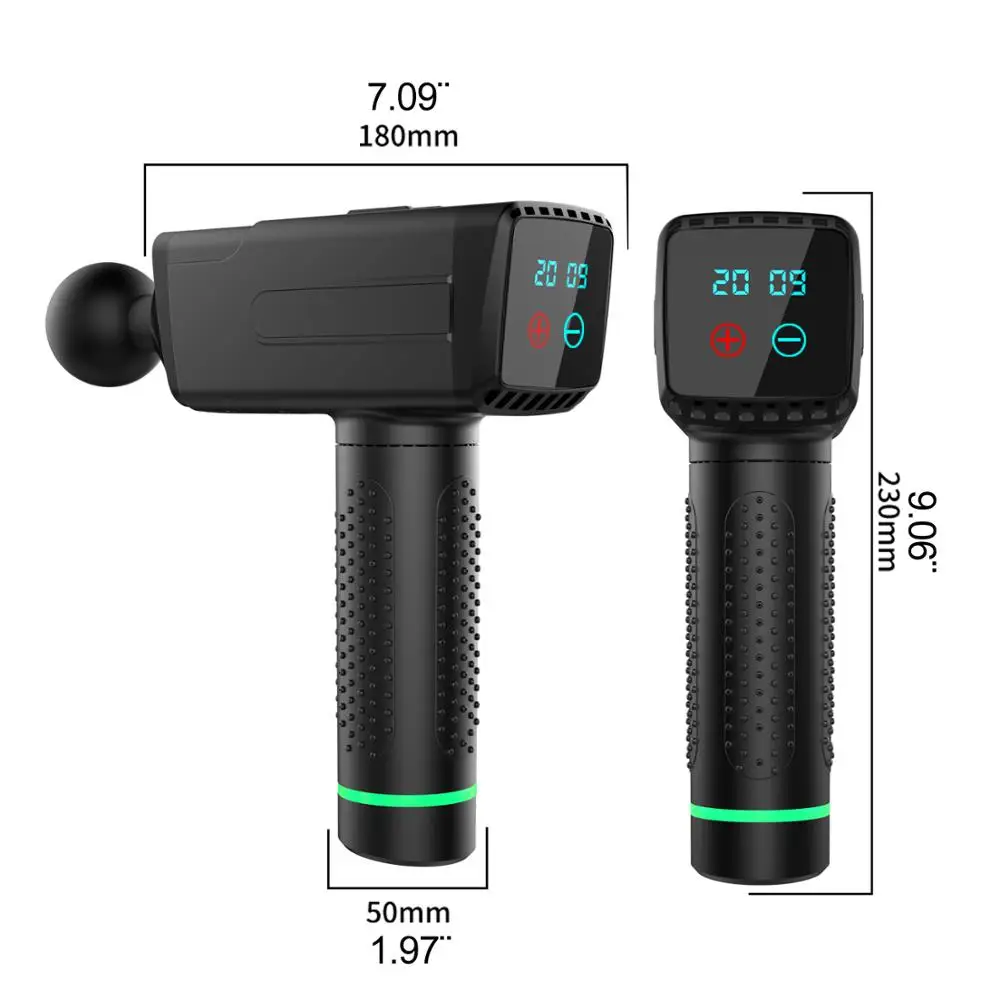Мышечный массажный пистолет глубокий тканевый массажер терапевтический