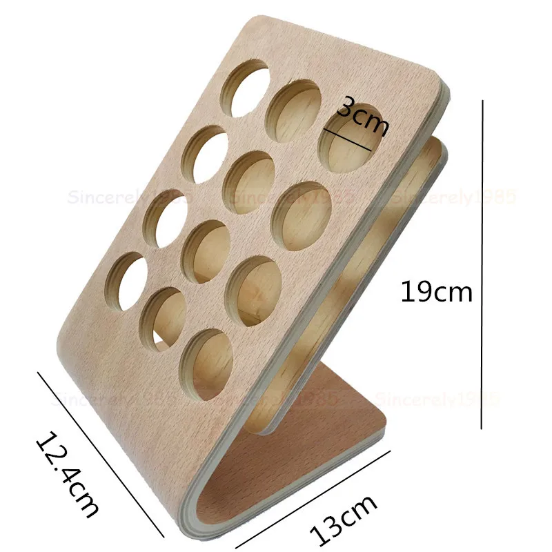 Стойка-органайзер для хранения эфирного масла с 12 отверстиями | Красота и