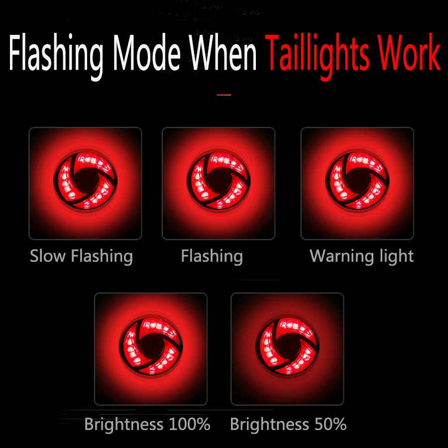 Умный велосипедный задний фонарь с usb зарядкой умный тормозной датчик задние