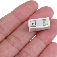 112 scale a bundle miniature play money us 100 1banknotes doll houses accessories kids diy toys