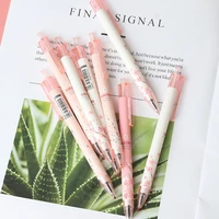 3 pcslot 0 5mm fresh japanese sakura kawaii mechanical gel pens stationery pens for school office writing supplies gift
