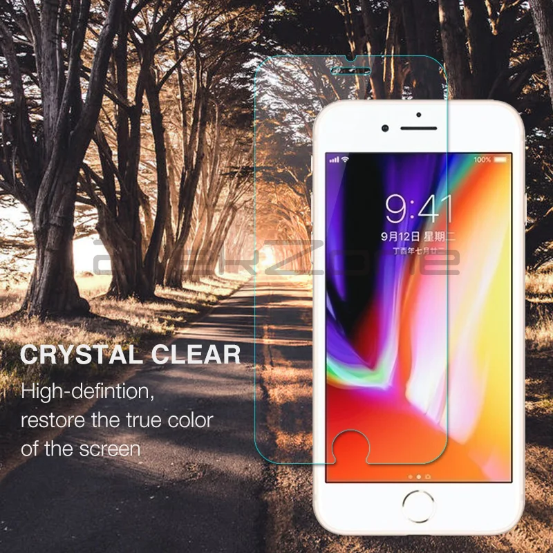 Нано-покрытие 9H HD экран телефона Закаленное стекло пленка для Apple iPhone 8PLUS 2.5D