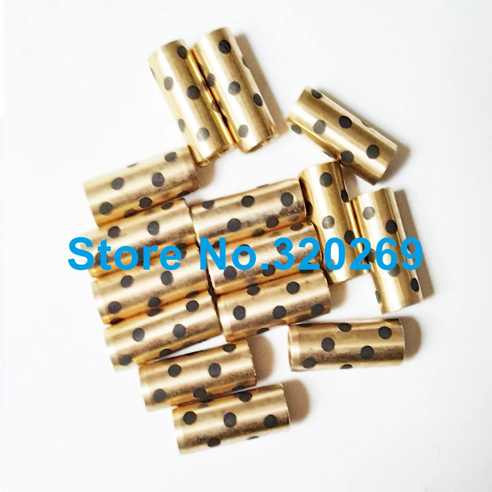 Графит JDB медный подшипник втулка медная безмасляная ID 5 мм детали для 3D-принтера