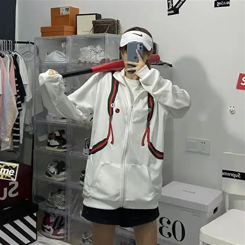 

2021 Spring and Autumn Jacket Baseball Jacket Women's Large New Korean Loose Jacket