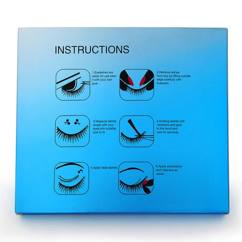 

2 Variety Styles False Eyelashes 16 Pairs Fluffy Volume Natural Fake Lashes Pack Make Up Tools