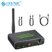 esynic 192k dac bluetooth compatible transmitter receiver digital to analog audio with aptx hd aptx low latency wireless audio