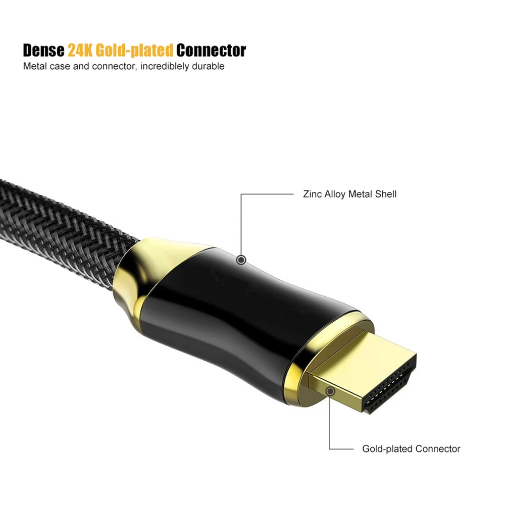 Кабель HDMI 2 0 4K 60 Гц Ultra HD 3D для Apple TV PS4 сплиттер переключатель аудио видео кабели