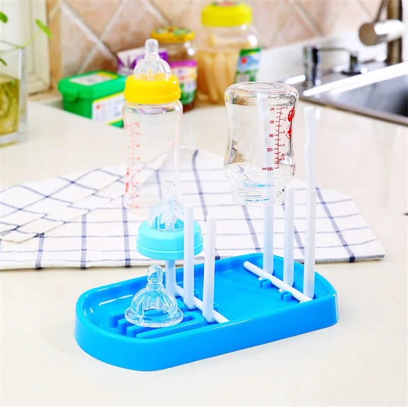 Дерево Форма детских бутылочек сушилка для кормления детей грудного возраста