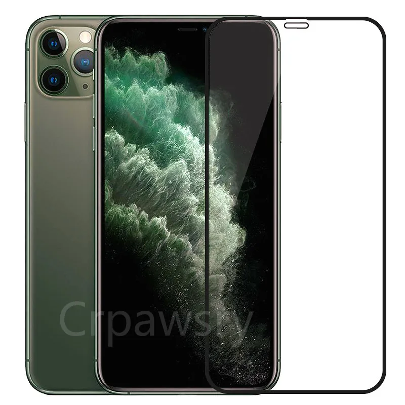 3 шт. 100D полное покрытие стекло на IPhone X XS Max XR защитная пленка из закаленного