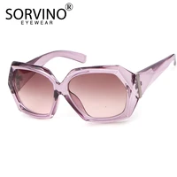 sorvino retro shades for women oversized hexagon square sunglasses 2019 luxury brand designer rave festival big sun glasses p339