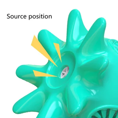 

Pet bite octopus vocal toys new dog TPR teeth cleaning toothbrush ball dog toys sound toys