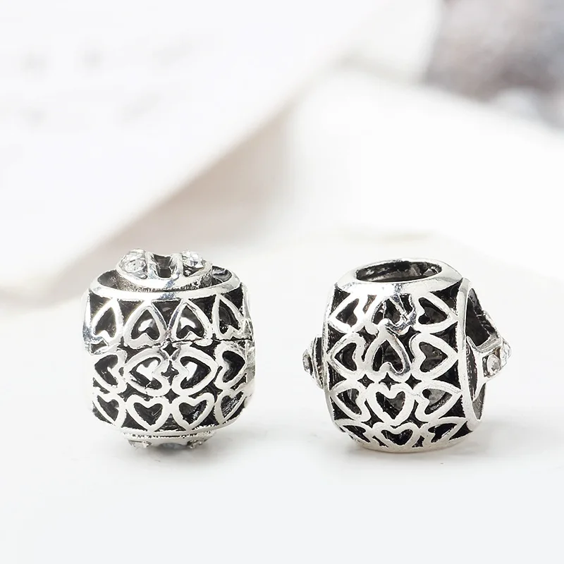 number 0-9 charms round bead pendant jewelry fit original pandora bracelet diy bangle &amp necklace accessories for women gift | Украшения