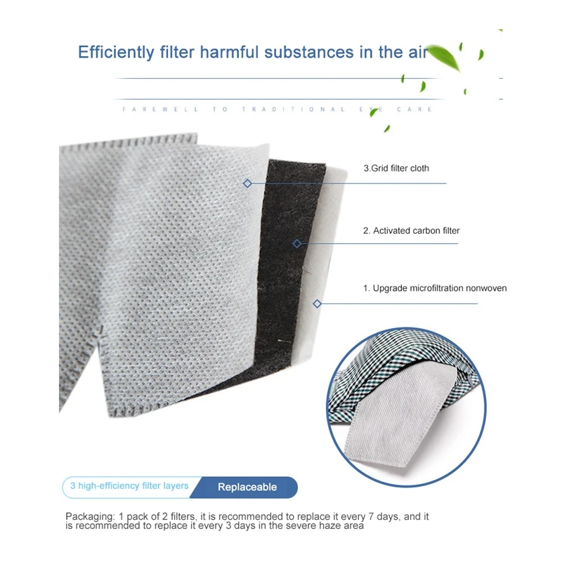 3/4 шт. хлопковая маска для губ многоразовая пыль гриппа PM2.5 маски лица фильтр с