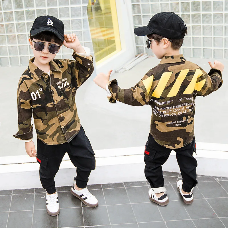 

Blouse Spring Autumn Coat Outerwear Top Children Clothes Kids Costume Teenage School Boy Clothing High Quality