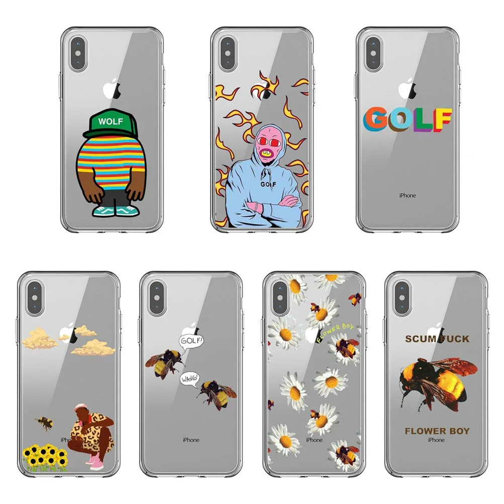 Чехол для телефона Golf Wang Tyler Creator Odd Future Santa Cruz Мягкий Силиконовый ТПУ чехол iPhone 6 6s7 8