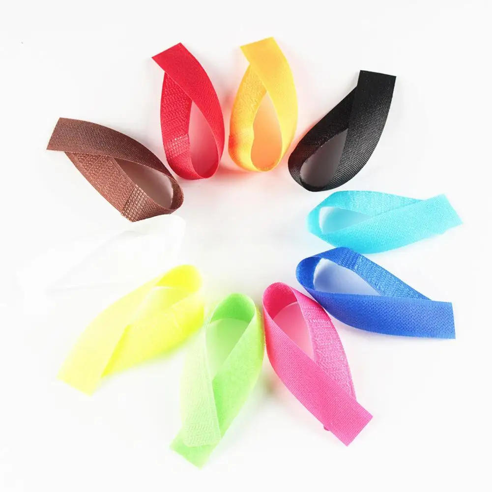 Kuulee 2x18 см волшебная кабельная наклейка Галстуки многоразовый кабель крепления