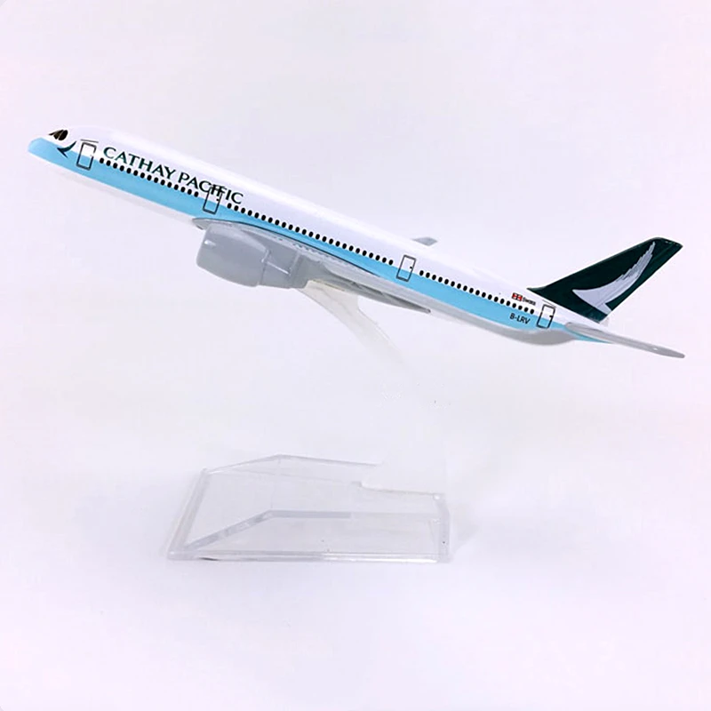 16 см 1: 400 Airbus A350 модель Hong Kong Cathay Pacific Airways сплав металла литье под давлением