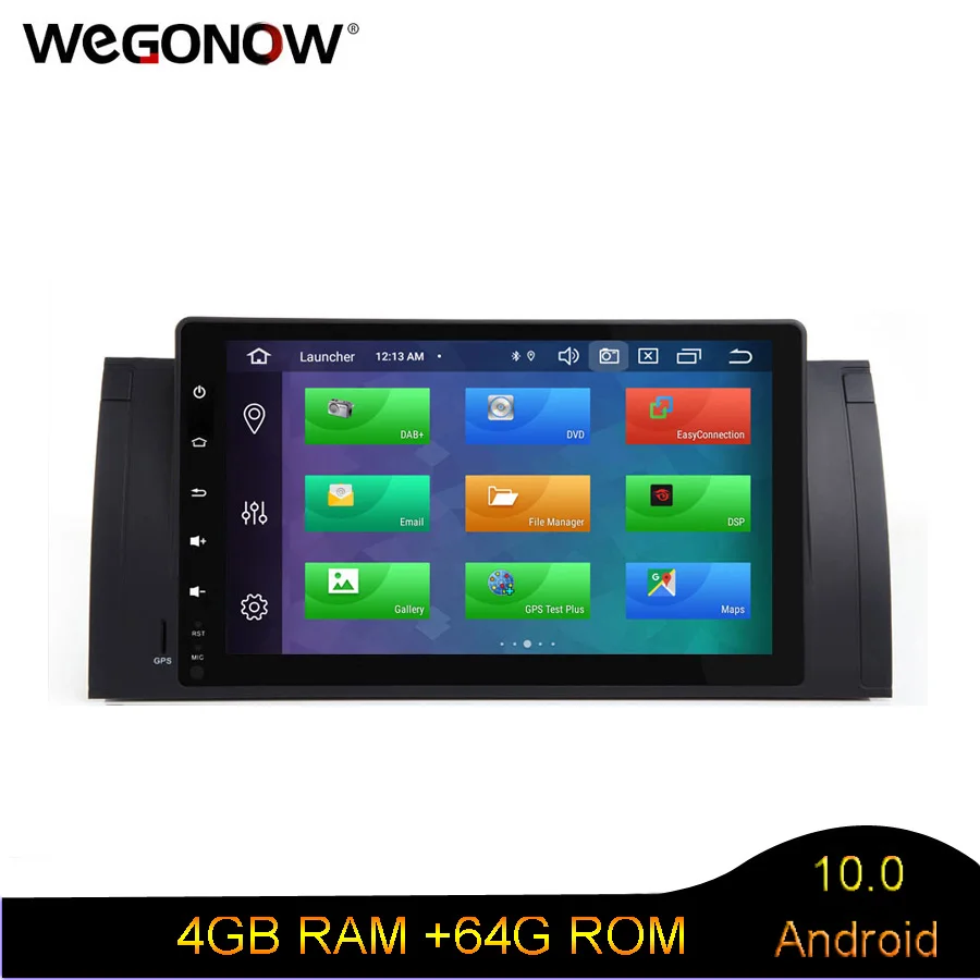 DSP 9 ''IPS HD Android 10 8 ядер 4 Гб ОЗУ 64 ПЗУ GPS карта Автомобильный DVD плеер радио Wifi Bluetooth