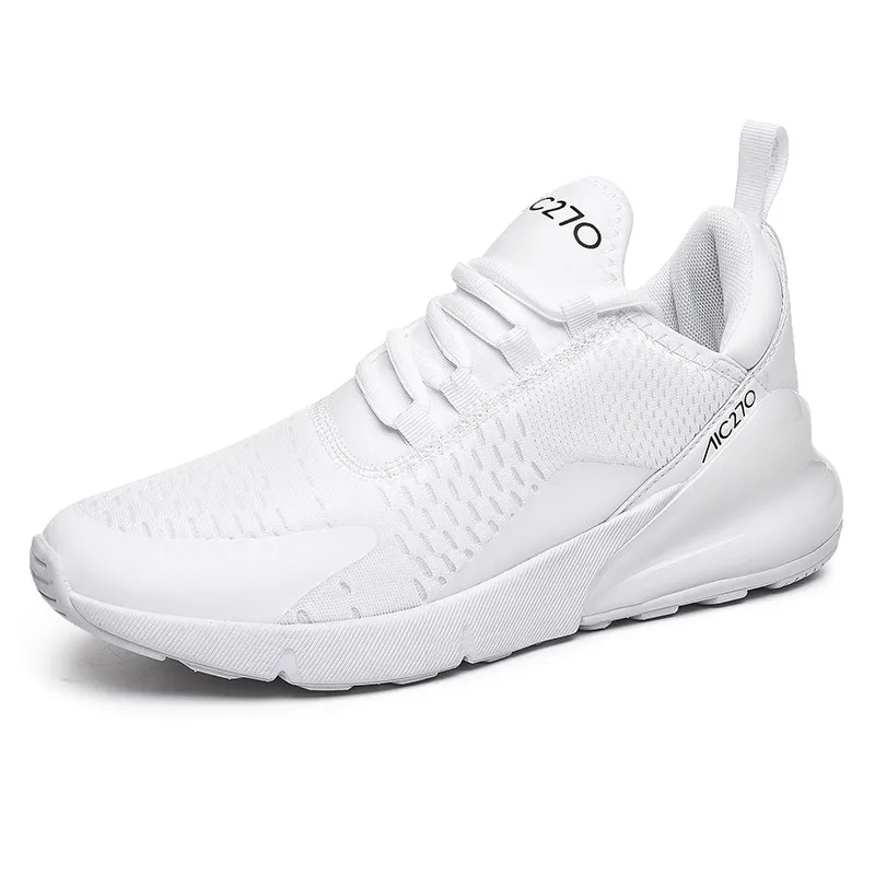 Мужская модная повседневная обувь; удобная мужская обувь; Chaussures pour hommes; дышащие высококачественные кроссовки для взрослых; большие размеры 36-46 - Цвет: G38-White