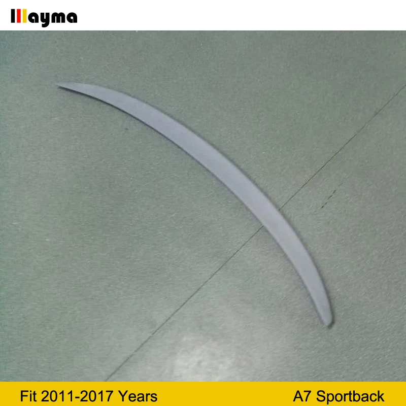 Спойлер заднего багажника из стекловолокна для Audi A7 Sportback 30 FSI 35 40 50 TFSI quattor 2011 2017