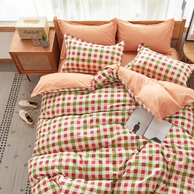 

CHICIEVE 1 Duvet Cover Pink Bedding Set Linen Home Textile Bedclothes Soft Bed Set Queen/King Size For Familers Cheaper 2021