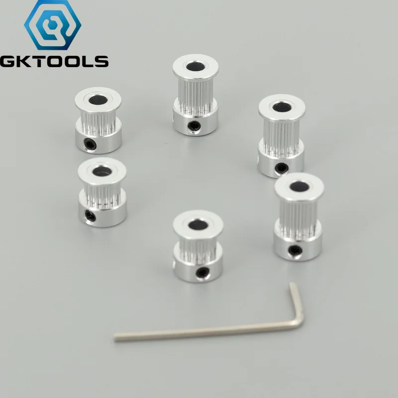 Детали для 3D-принтера GKTOOLS GT2 шкив синхронизации 2GT с 16 зубьями отверстие 3/3 17/4/5/6/6 35
