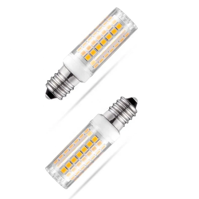 10pcs/lot Mini E14 LED Lamp 5W 7W 9W 12W 220V Corn Bulb SMD2835 360 Beam Angle Replace Halogen Chandelier Lights | Освещение
