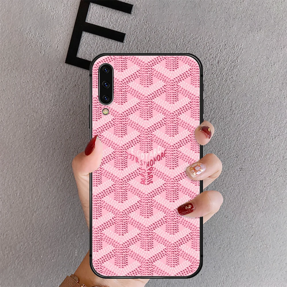 

Brand Goyard Colorful Phone Case Cover For Samsung Galaxy A 10 20 40 50 51 70 71 20E 21S 30 30SS Black Hoesjes Cover Phone case