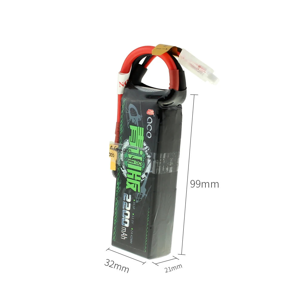 Ace 7 4 V 2S 450mAh 5200mAh 11 1 3S 1300mAh 2200mAh 2600mAh для перезаряжаемой батареи Lipo 1/8 1/10 RC Car|Детали и