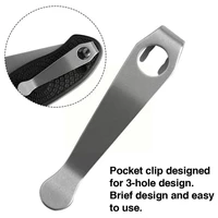 1pc pocket knife clip waist clip for para 3 folding knife lightweight pocket back clips knife accessories supply q1e9