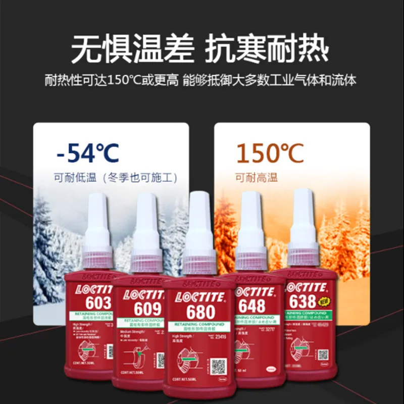 Клей Loctite 680 анаэробный клей цилиндрический удерживающий высокотемпературный