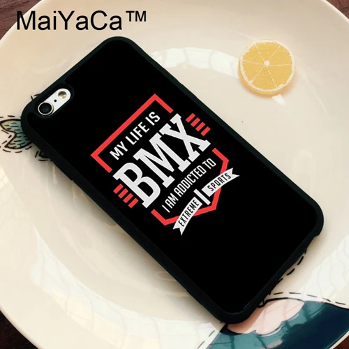 MaiYaCa BMX велосипед Экстремальные виды спорта, ТПУ чехол для iPhone 11 Pro MAX X XR XS MAX 6 6s 7 8 плюс 5S чехол на заднюю панель - Цвет: 5955
