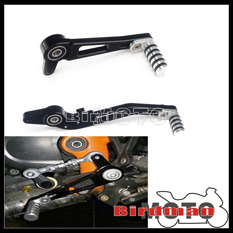 

Motorcycle Adjustable Shifter Pedal Gear Shift Lever & Foot Brake Pedal For 690 R 2013-2017 CNC Aluminum Toe Pegs