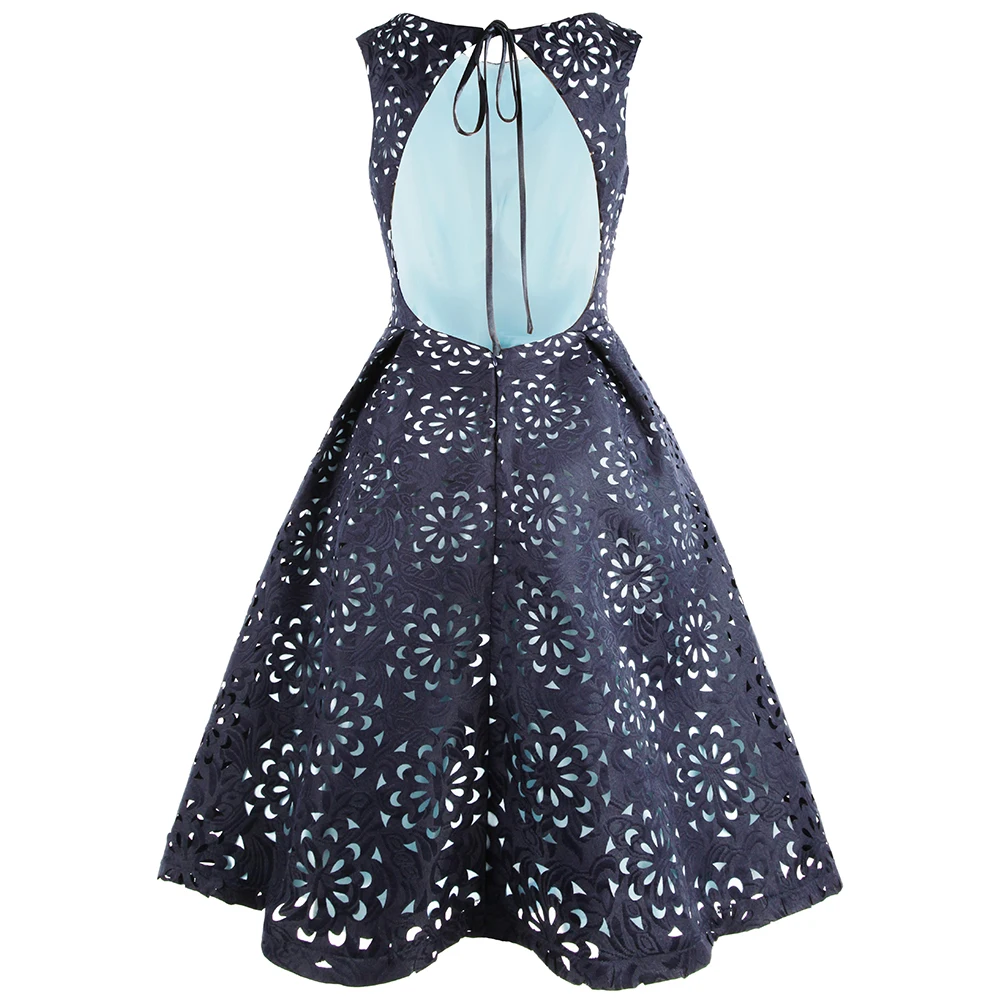 Angel fashions Женское вечернее платье с круглым вырезом элегантное короткое