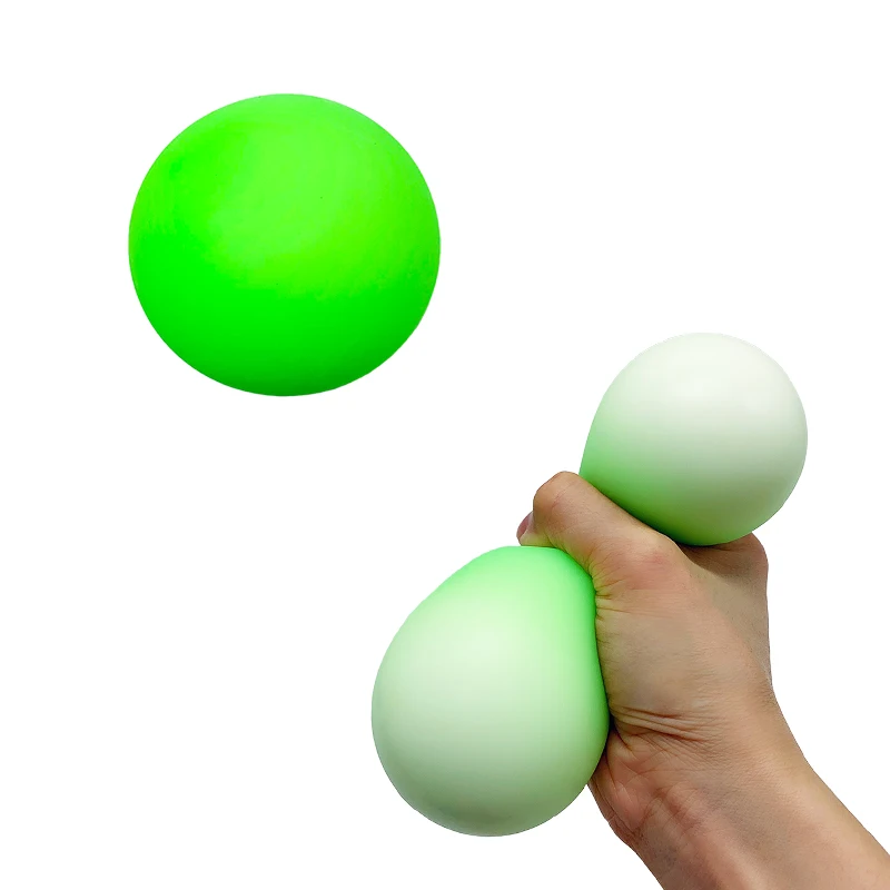 

6cm Colorful Luminous Balls Glowing Stress Ball Fidget Toys For Kids Squishy Kawaii Xmas Gift Autismo Sensorial Decompression