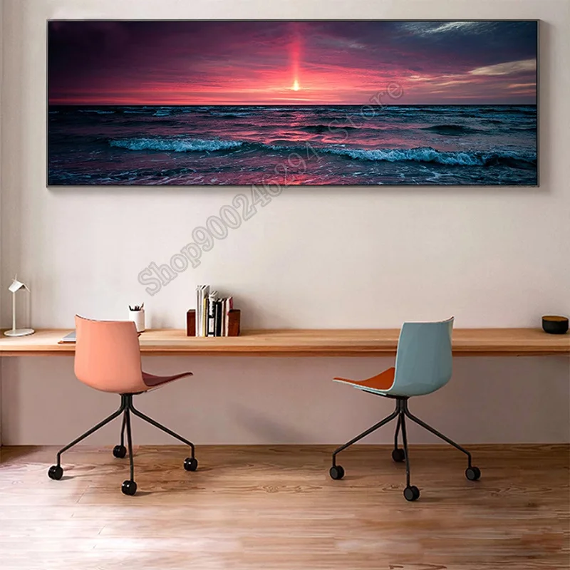 

diy Diamond Painting Natural scenery, sunset seascape Diamond Embroidery Full square round drilling 5d Diamond Mosaic kitsFF3916