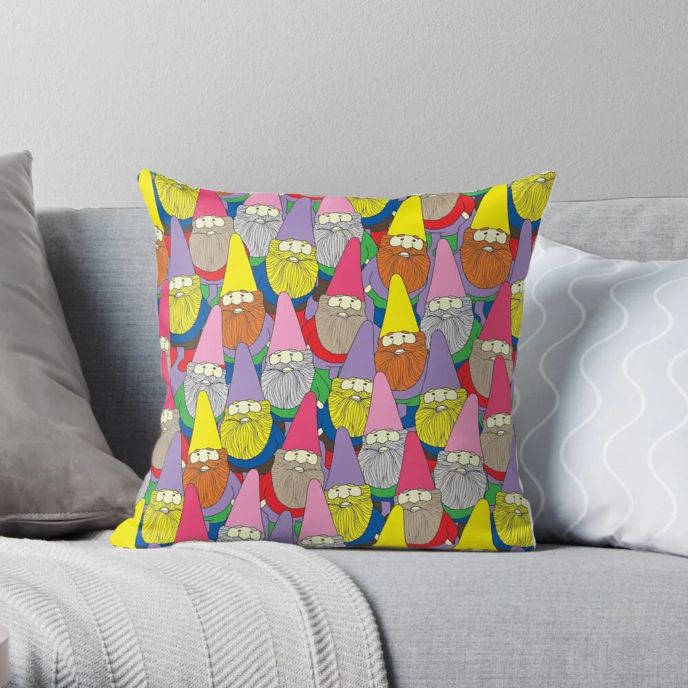 

Mister Gnome Throw Pillow Cushion Cover Polyester throw pillows case on sofa home living room car seat decor 45x45cm