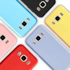 Силиконовый чехол для samsung Galaxy J7 2016 J710 J710F J710H J7108 карамельный цвет чехол для телефона samsung Galaxy J7 Duo 2016