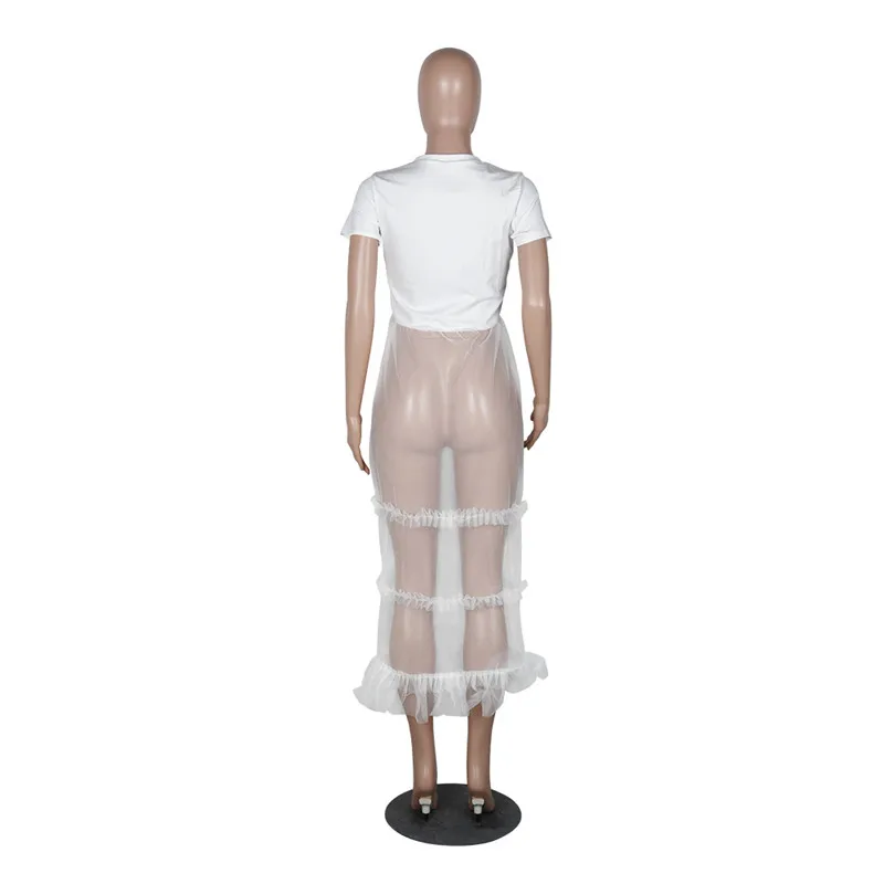 Женское платье-футболка с короткими рукавами разноцветное длинное платье