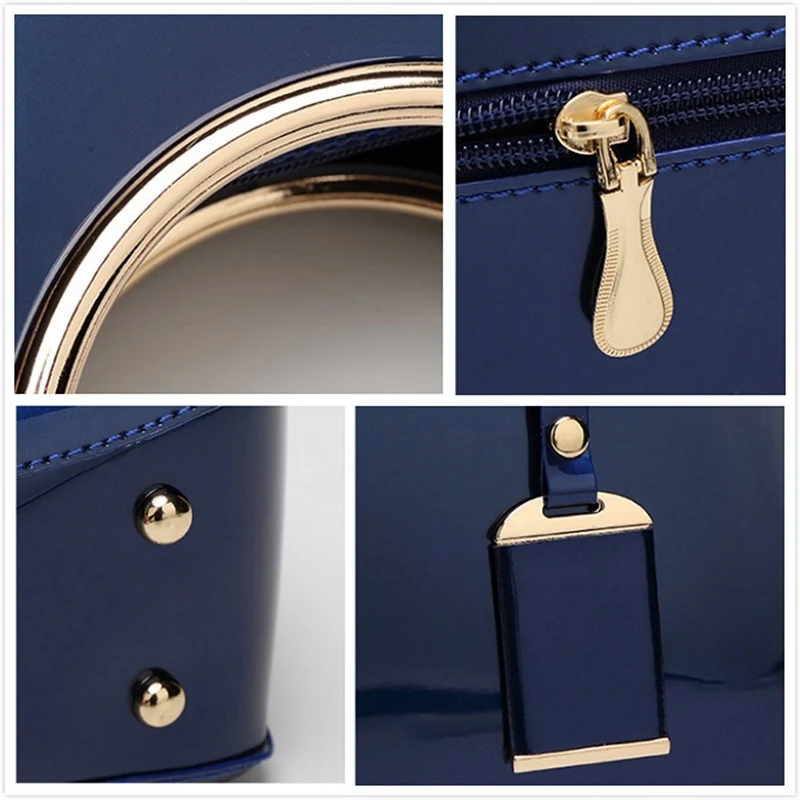 

Patent Leather Luxury Handbags Women Bags Designer Women's Handbag Female Shoulder Bag Bolso Mujer Tote Bags For Women 2021