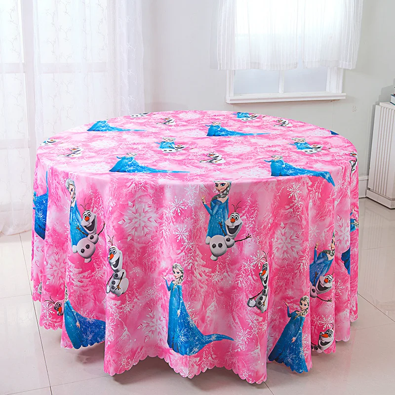 1style 1pcs Минни Микки и "Холодное сердце" Вечерние скатерти украшения на вечеринку дня рождения поставки детский душ скатерть день рождения ребенка - Цвет: 1style 1pcs