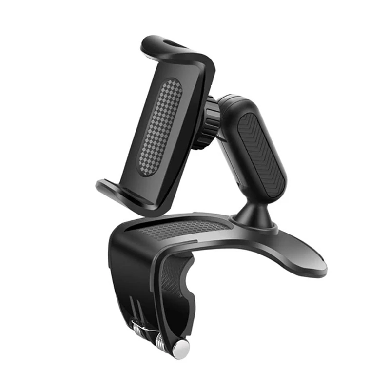 

Universal Car Phone Holder Fixed And Firm Clip Non-Slip 360-Degree Rotation Multifunctional Car Phone Holder