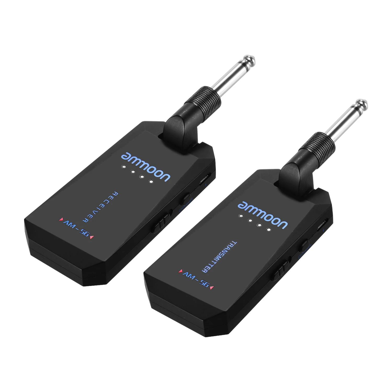 ammoon am 5g drahtlose 58g gitarre system audio sender und empfänger ism band für elektrische bass gitarren verstärker werkzeuge free