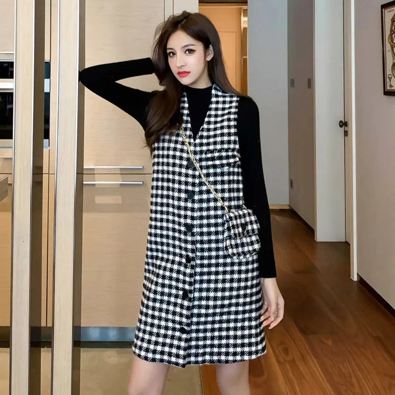 Женский винтажный комплект из двух предметов Элегантное повседневное мини