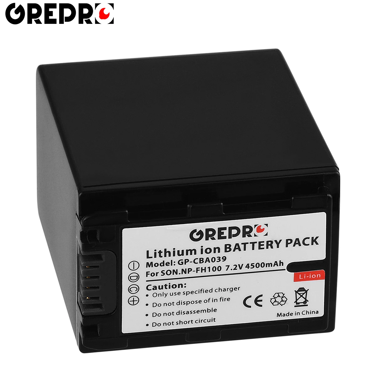 Аккумулятор NP-FH100 NP FH100 емкостью 4500 мАч с ЖК-USB-зарядным устройством для SONY FH70 FH50 FH30