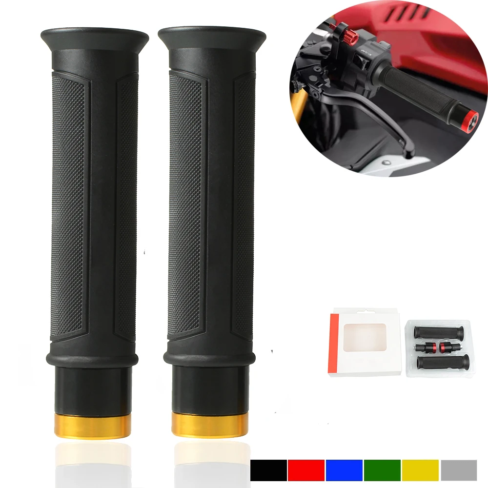 Ручки для мотоцикла 7/8 дюйма 22 мм Нескользящие ручки мотоциклов HONDA XR230 XR250 XR400 MOTARD