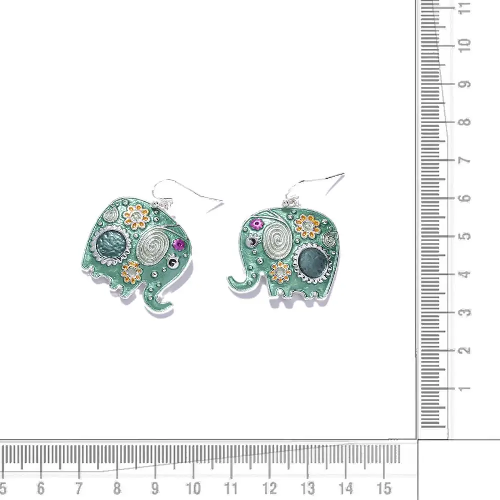 D & Rui ювелирные изделия богемные женские серьги подвески в виде слона для девочек