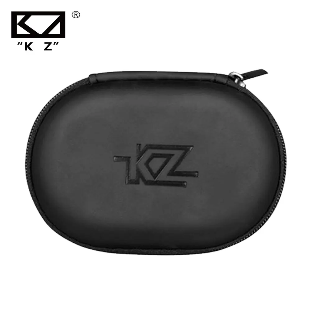 Наушники KZ чехол для наушников портативная коробка хранения s черный портативный